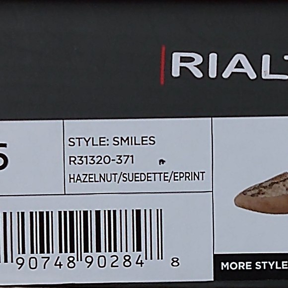 NIB Rialto Suede Loafer Slipon Shoes Size 8.5 - Picture 5 of 7